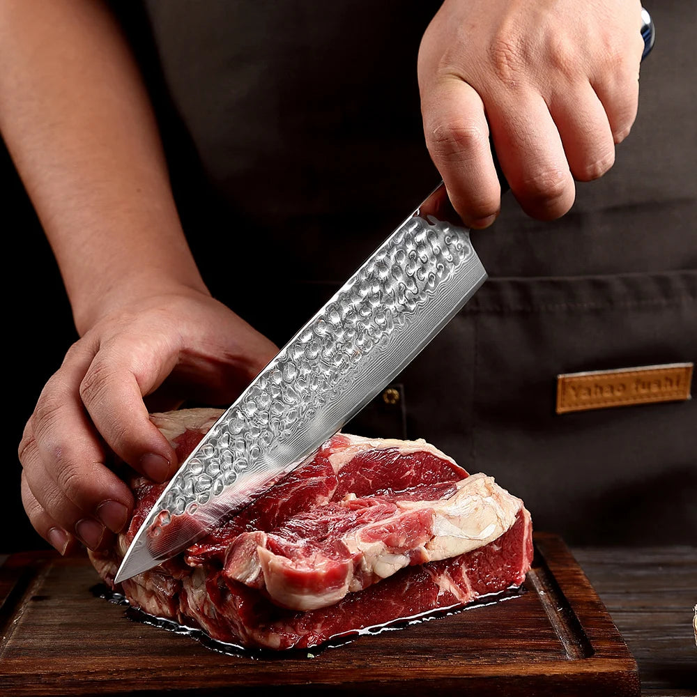 XITUO Premium Japanese Damascus Knife |Ultra-sharp|