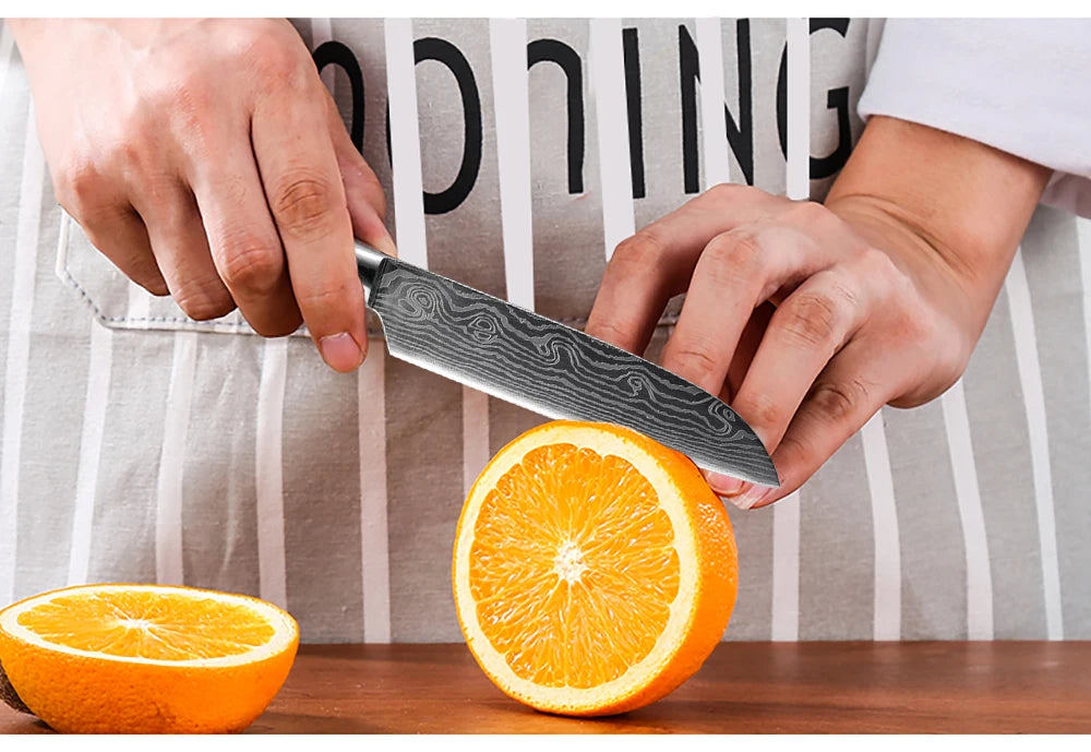 2-5PCS Set Damascus Japanese Knife <<Best Seller>>