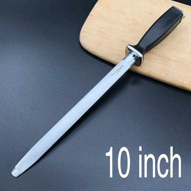 Diamond Sharpening steel |Carbon Steel | Kitchen Butcher Household | Knife Sharpener