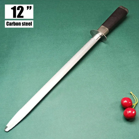 Diamond Sharpening steel |Carbon Steel  | Kitchen  Butcher  Household | Knife Sharpener
